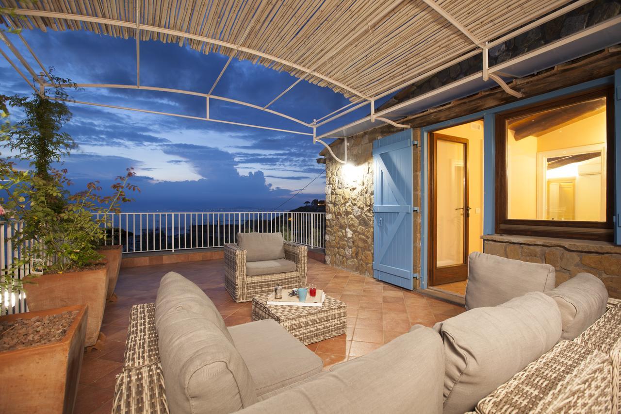 Villa Rusella With Terrace & Breathless Sea Views 마사루브렌세 외부 사진