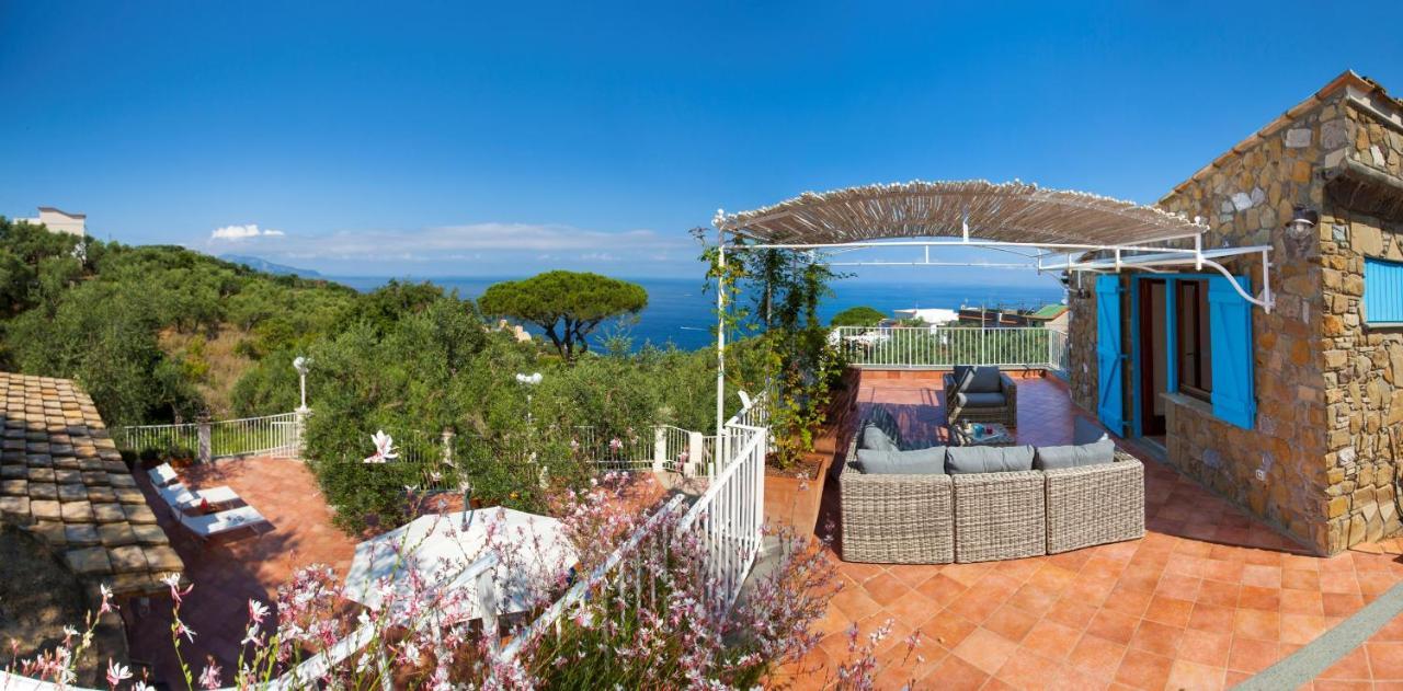 Villa Rusella With Terrace & Breathless Sea Views 마사루브렌세 외부 사진