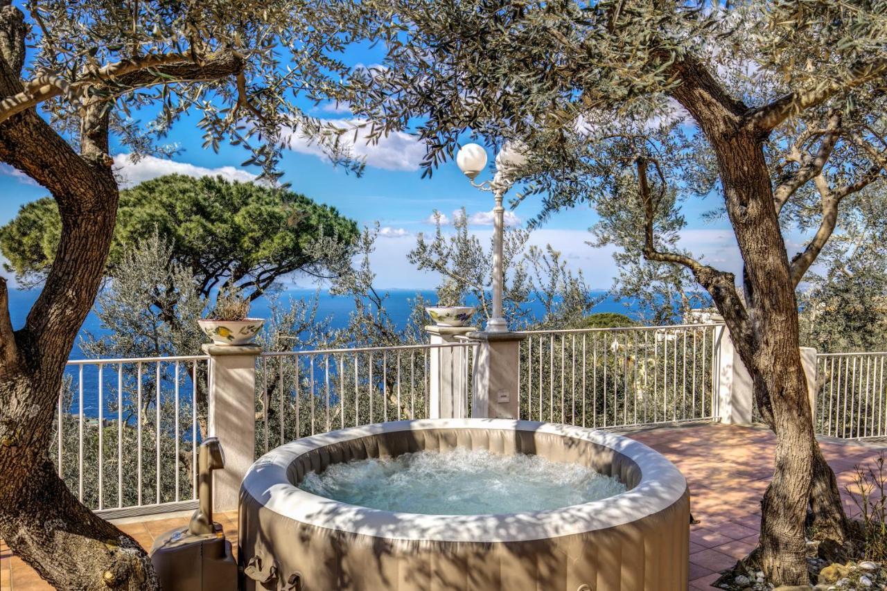 Villa Rusella With Terrace & Breathless Sea Views 마사루브렌세 외부 사진